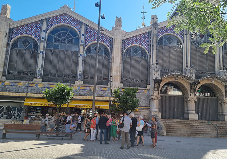 Imatge del Mercat Central de València